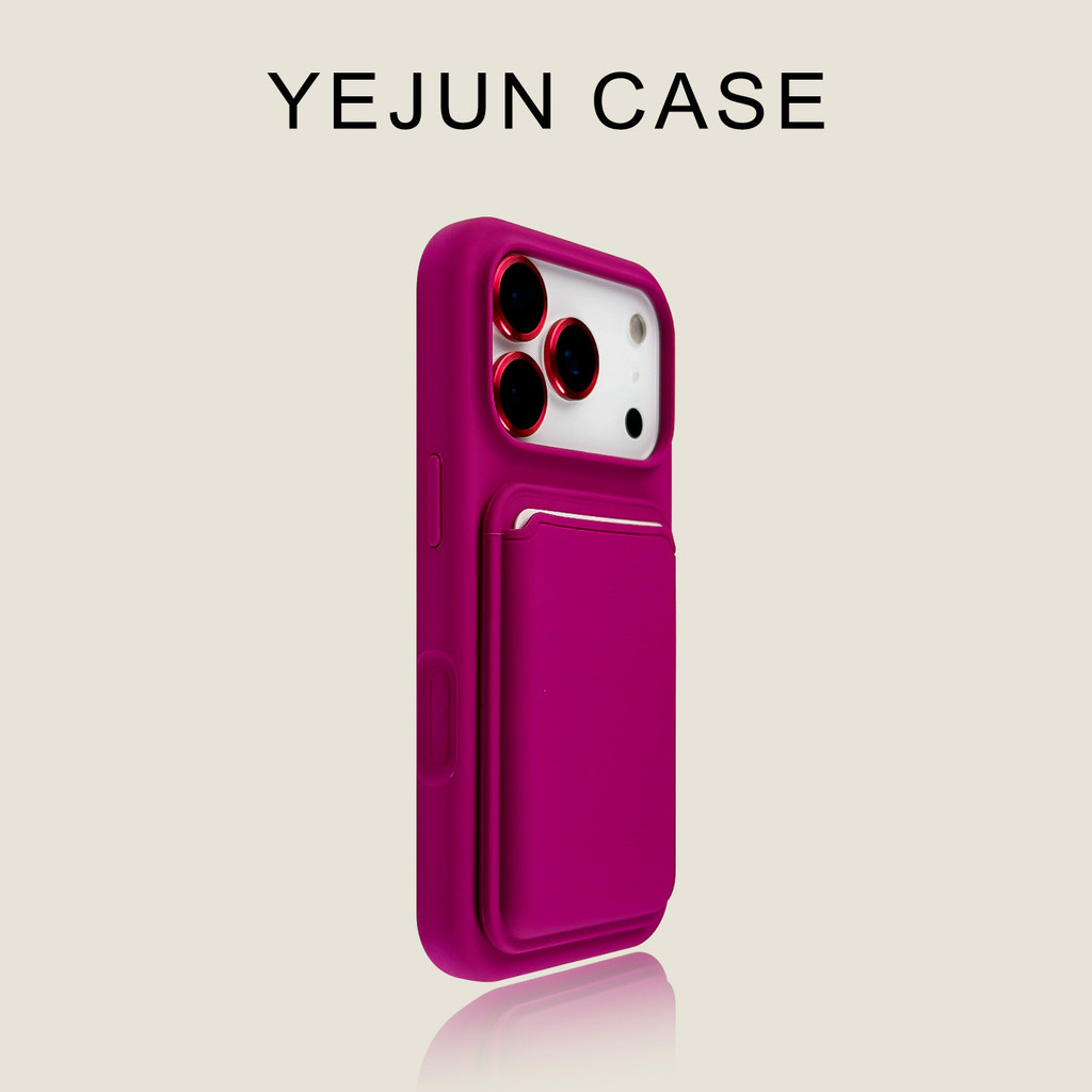 Luxury Liquid Silicone Large Hole Card phone Case for iPhone17 Pro Max ...