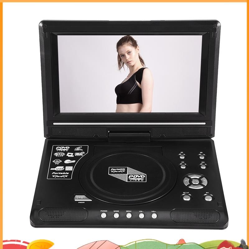 9.8 Inch Portable Mobile Dvd with Mini Tv Hd Player Built-in ...