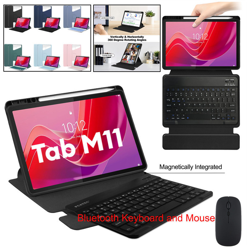 Lenovo Tab M11 / Xiaoxin Pad 2024 11 inch Keyboard Case – 360 Rotating ...