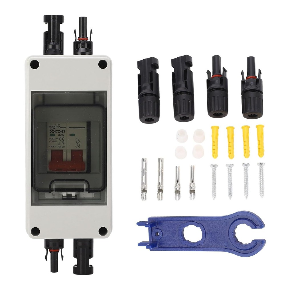 DC500V Solar Disconnect Switch PV Isolator Switch Mini Circuit Breaker ...