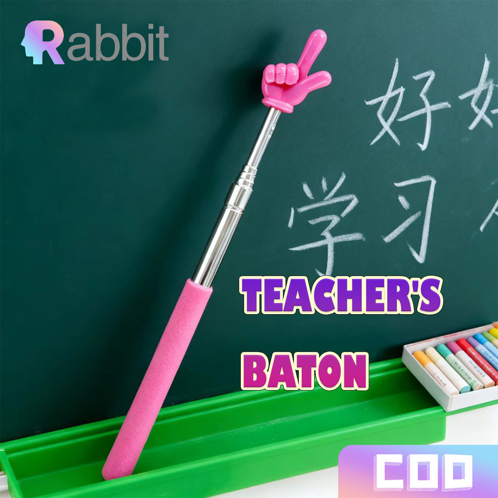 New Retractable Teacher Pointer/Stainless Steel Finger Reading Teaching ...