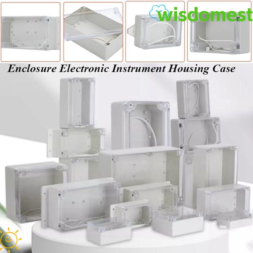 WISDOMEST Enclosure Cover, Transparent 10 Styles Outdoor Junction Box ...