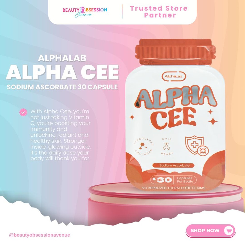 Alpha Lab ALPHA CEE 30 capsules - Vitamins Cee Supplements with Sodium ...