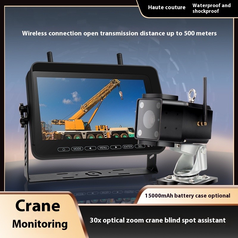 Crane Tower Crane Truck Crane Universal Wireless Car Camera Hook Visual ...