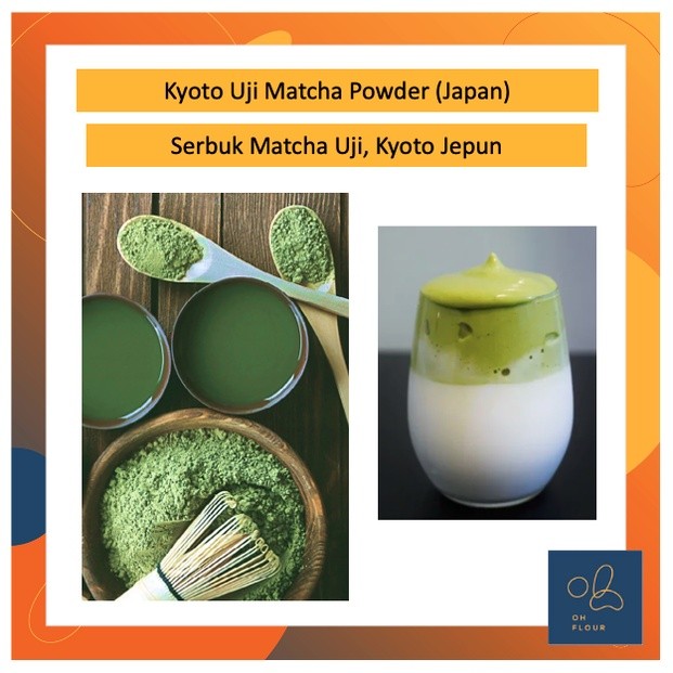 Uji Matcha Powder Kyoto, 3.5oz/100g, Premium Japanese Green