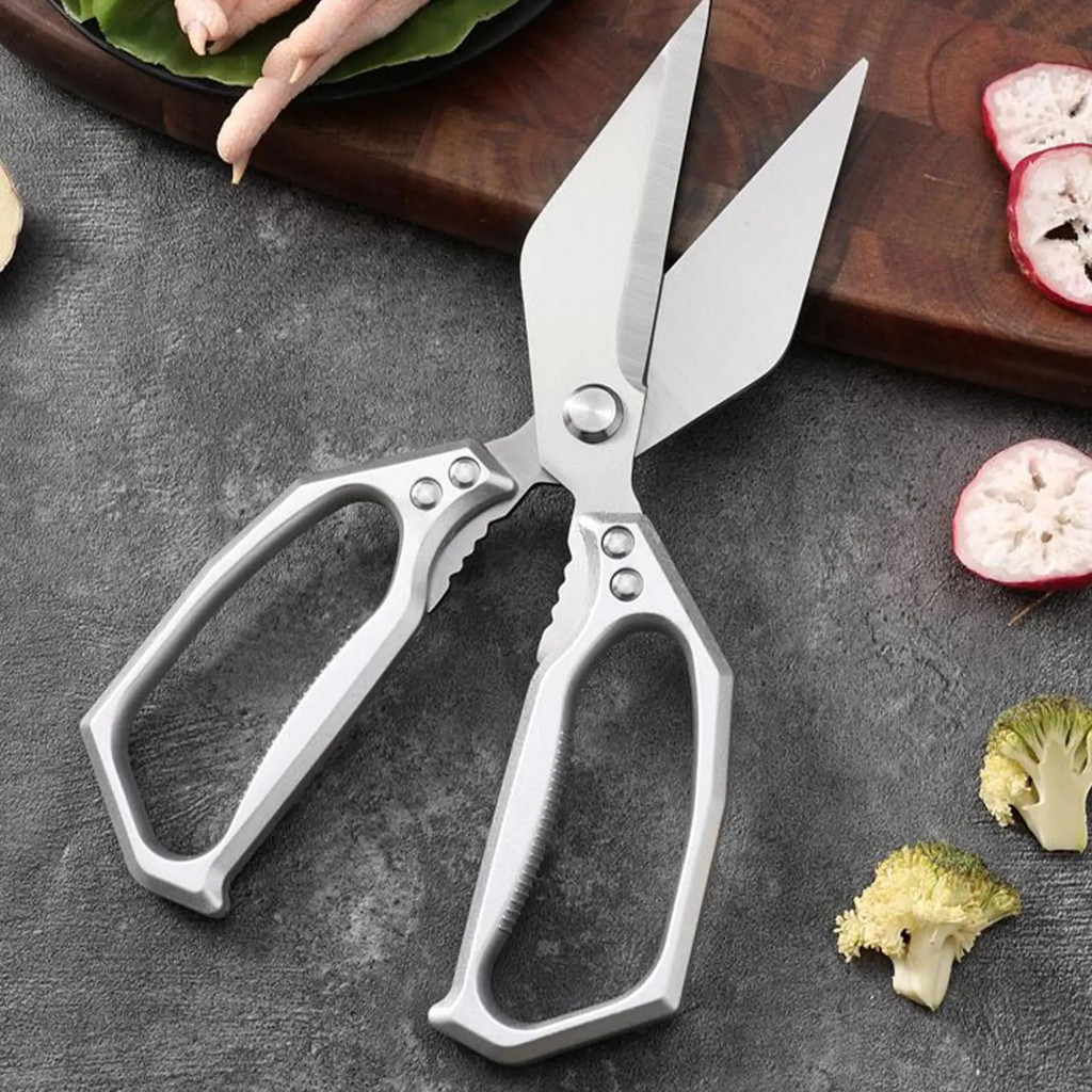 Stainless Steel Sharp Blade Multifunctional Kitchen Scissors Heavy Duty ...