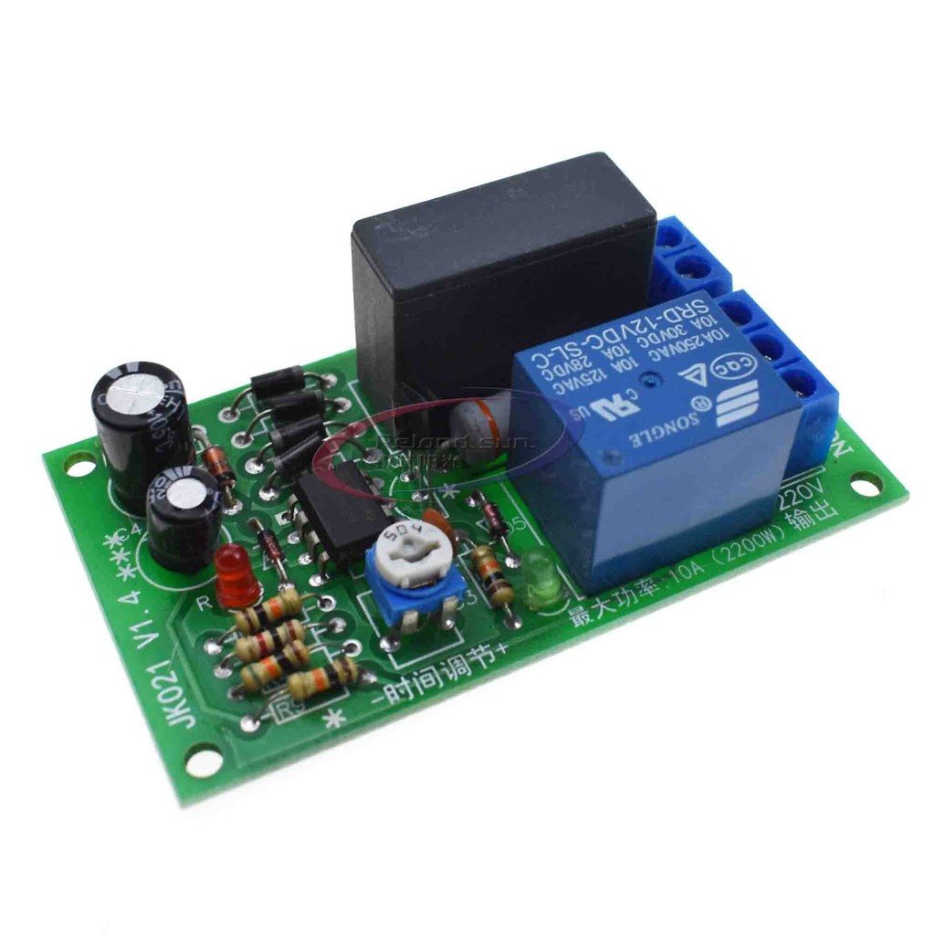 AC 220V 1-5second 1-60second 1-200second Adjustable Timer Delay Switch ...