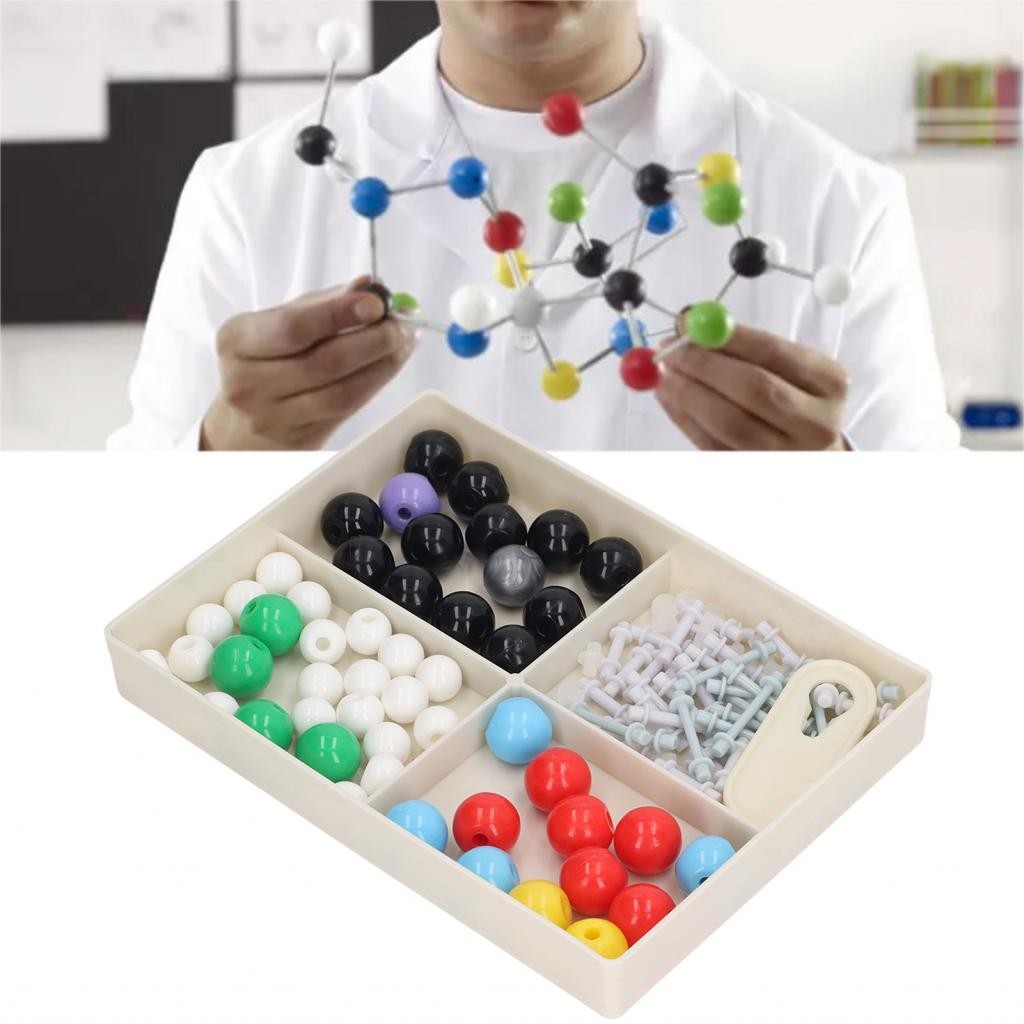 Molecular Structure Model Kit Firm Colored PP Balls 3D Modeling ...