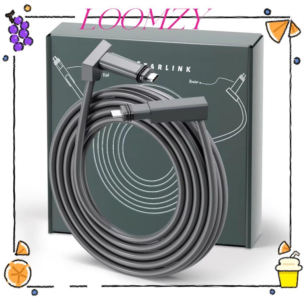 LOOMZY Satellite Replacement Cable, Plug and Play 1200Mbps Extension ...