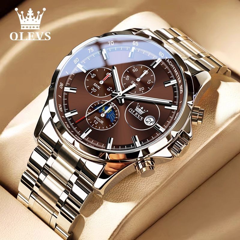 New Fashionable Men's Watch Multifunctional Men's Watch Luminous ...
