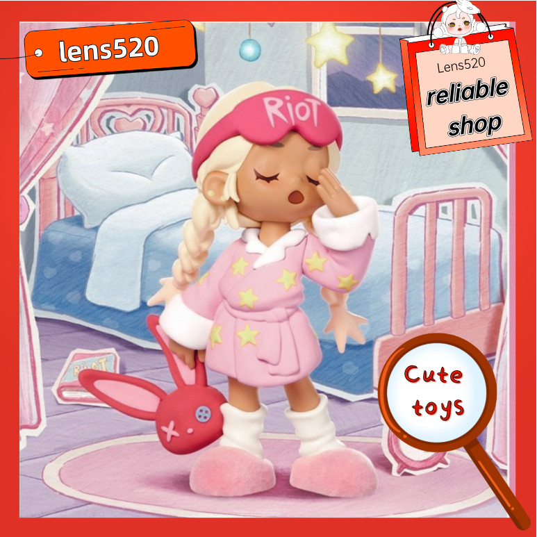 Lil Peach Riot SLEEP OVER Series Cute model figurines gifts toys and ...