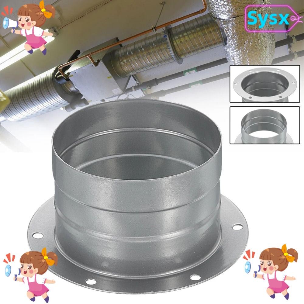 SYSX Exhaust Duct Connector Flange, High-temperature Resistant Round ...