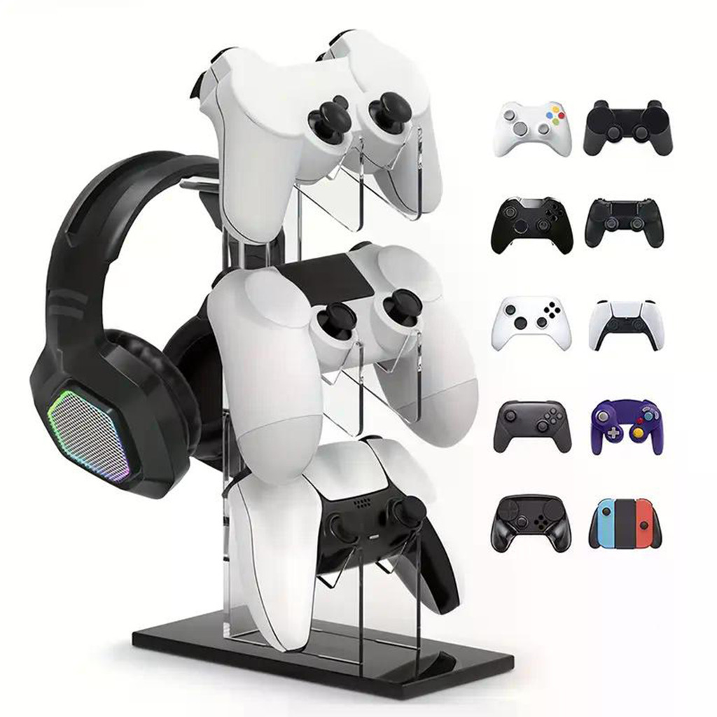(Polaris) Universal Gamepad Bracket Desktop Display Stand Acrylic PS4 ...