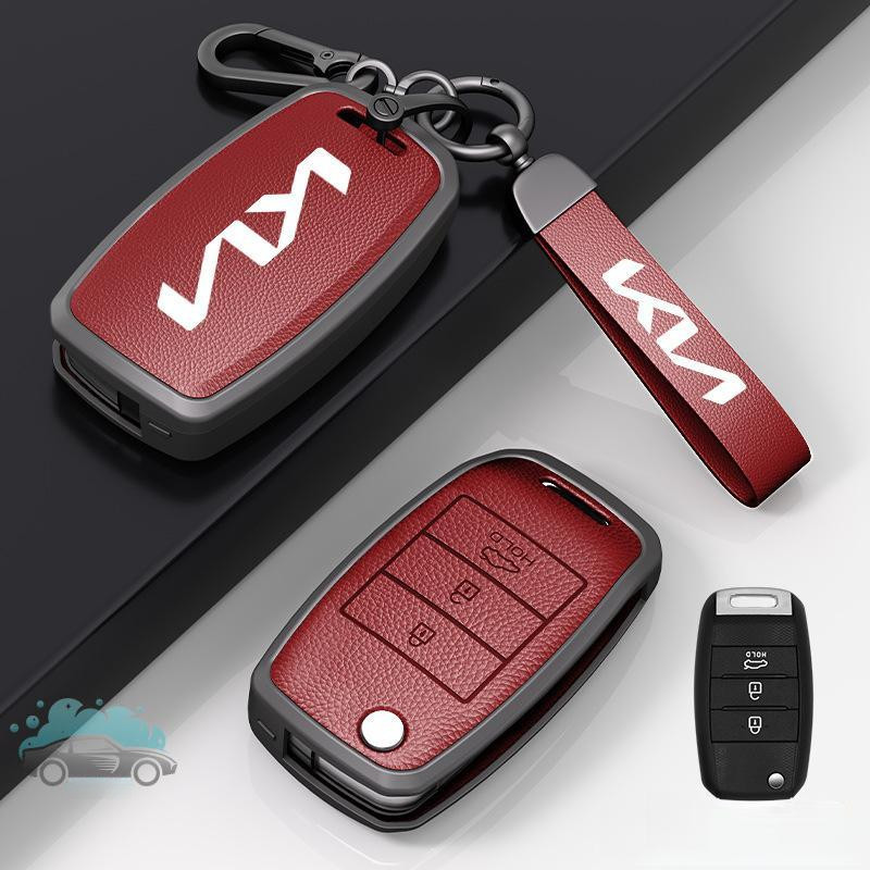 Zinc Alloy Car Remote Key Case For Kia Rio 5 Ceed Jd Cerato Sportage 4 ...
