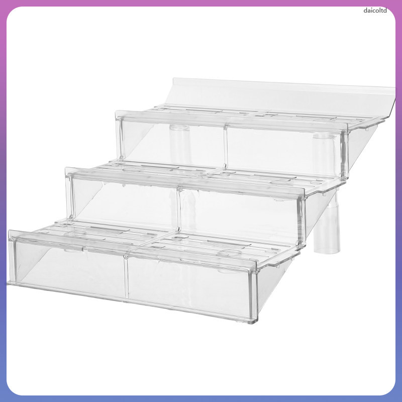 Plastic Clear Display Riser For Supermarket Refrigerated Counters 3 ...