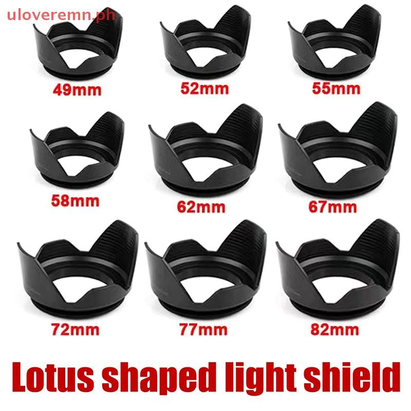 uloveremn 1 Piece For Nikon Sony DSLR SLR Camera Lente Protector Shade ...