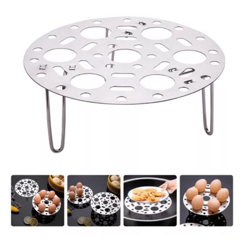 1Pc Universal Kitchen Stainless Steel Thickened Steam Rack High ...
