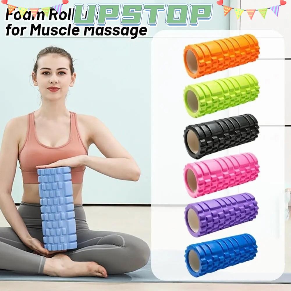 UPSTOPBO Yoga Column, Trigger Point Soft Foam Roller, 30cm Pilates ...