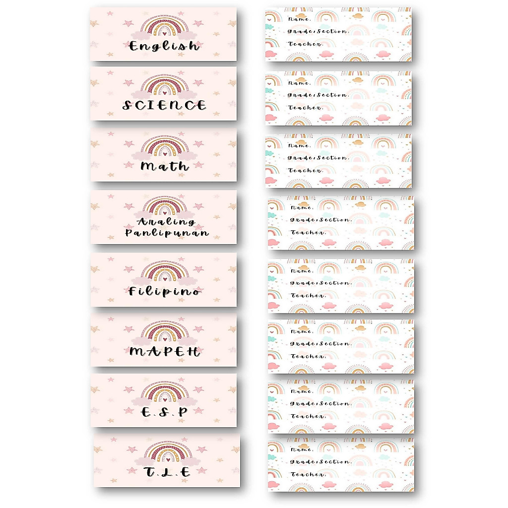Shop subject and name sticker set for Sale on Shopee Philippines