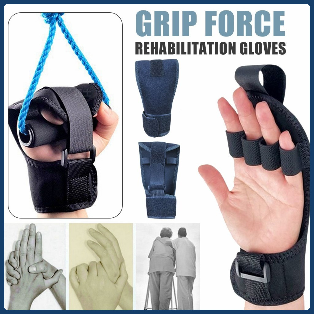 Adjustable Hand grip exercise-Auxiliary Fixed Gloves Rehabilitation ...