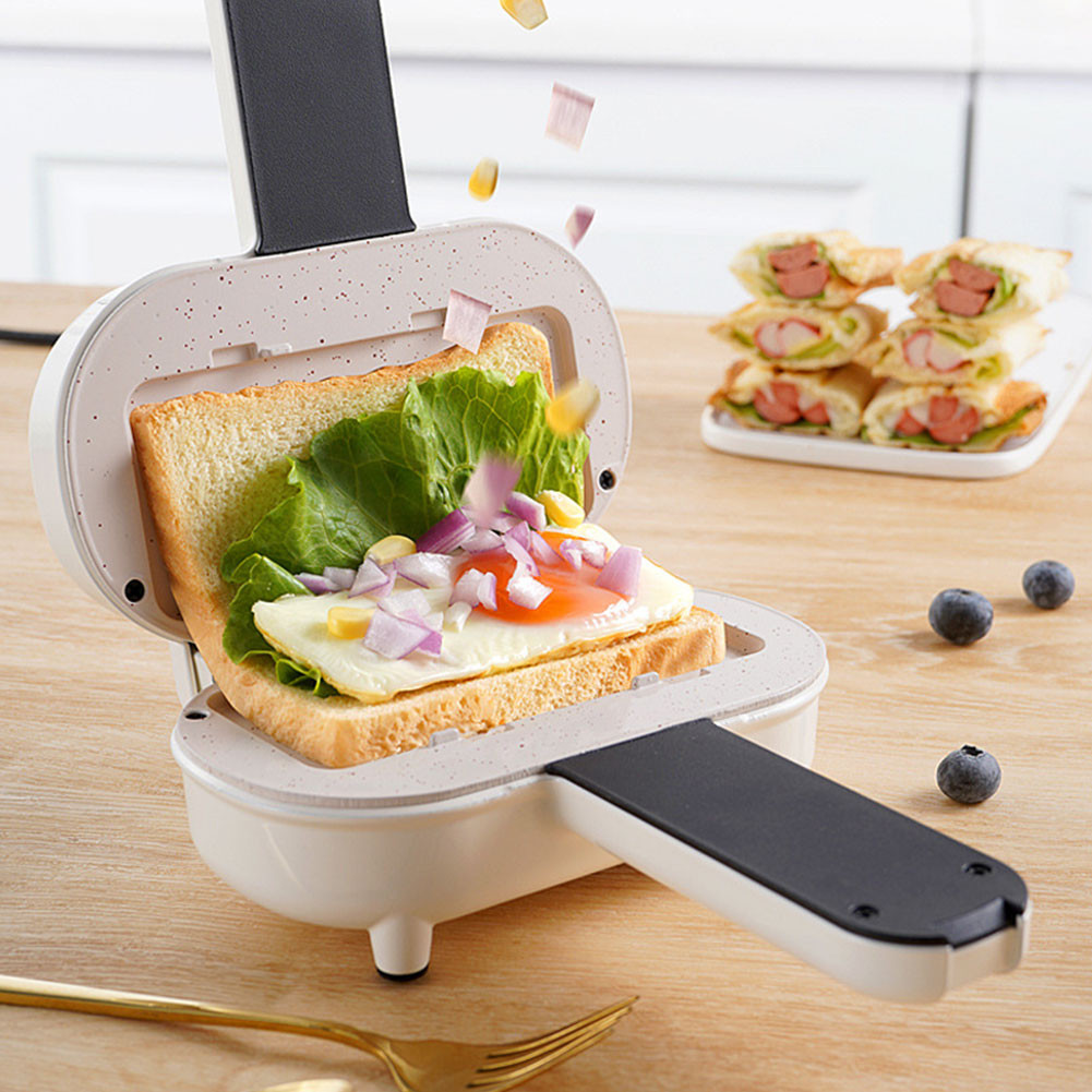 Sandwich Maker Mini Baking Pan Double Sided Bread Hot Dog Toaster Non ...