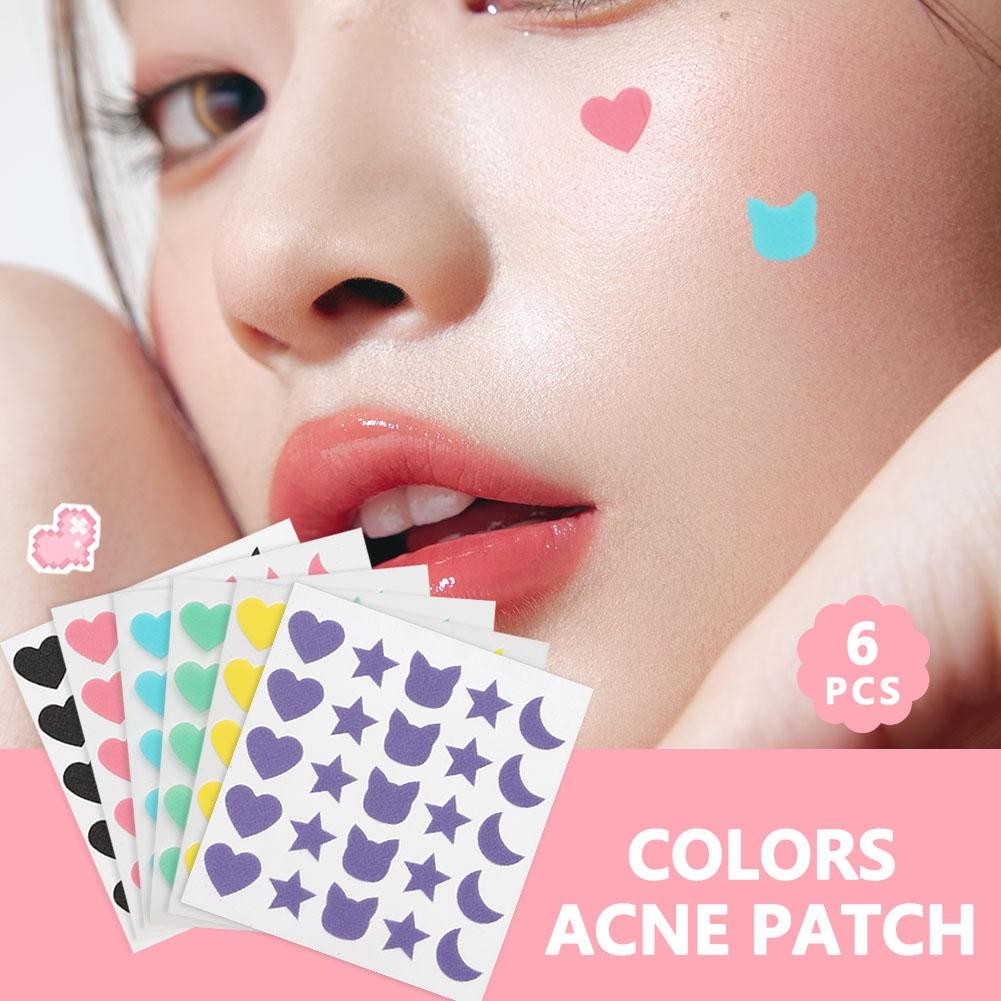 Pe Color Opposite Sex Acne Patch Acne Patch Star Love Acne Care Patch ...
