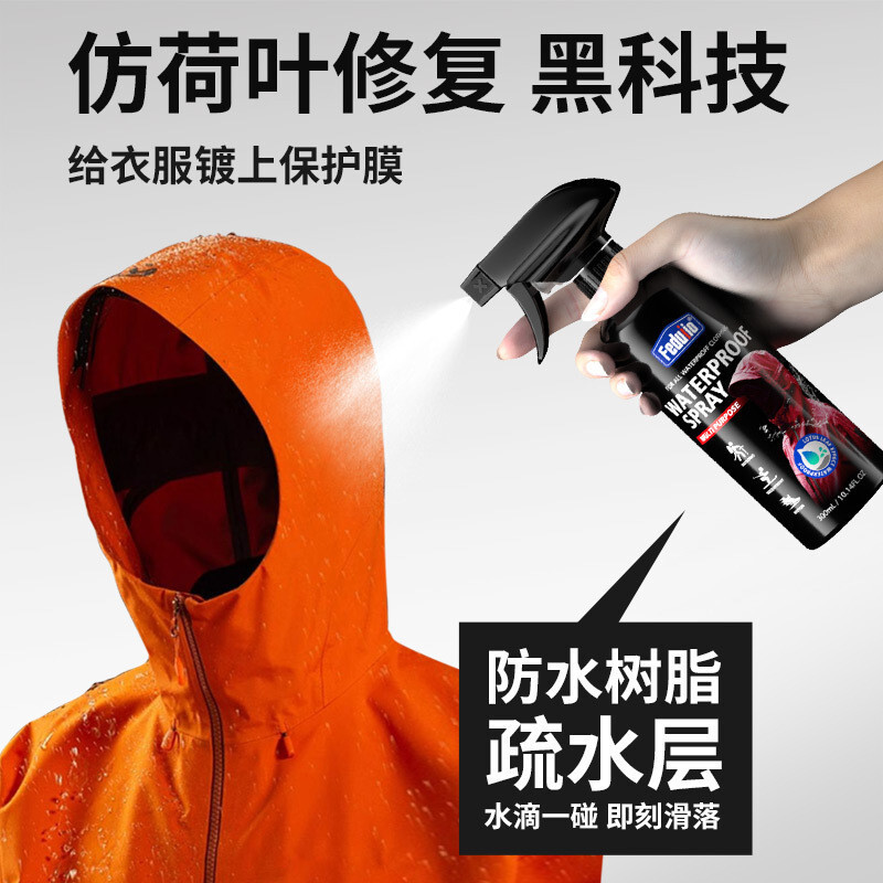 Shell Jacket DWR Spray - Nano-Coated Waterproof & Clean Protection ...