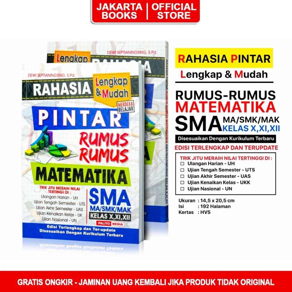 High School Mathematics Formula Book - Smart Secrets of High School ...