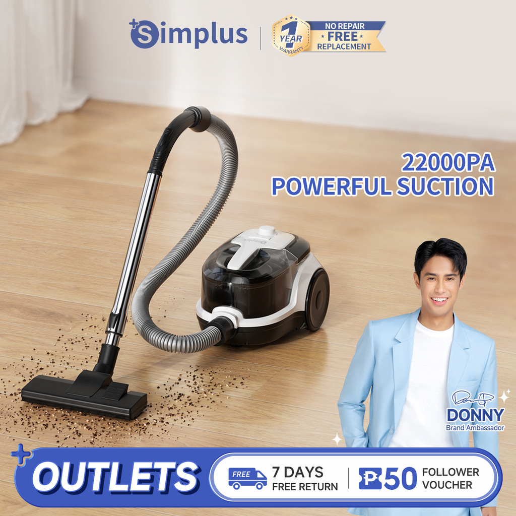 Simplus Vacuum Cleaner 22000pa Ultra-Powerful Suction 1.2L Large Dust ...