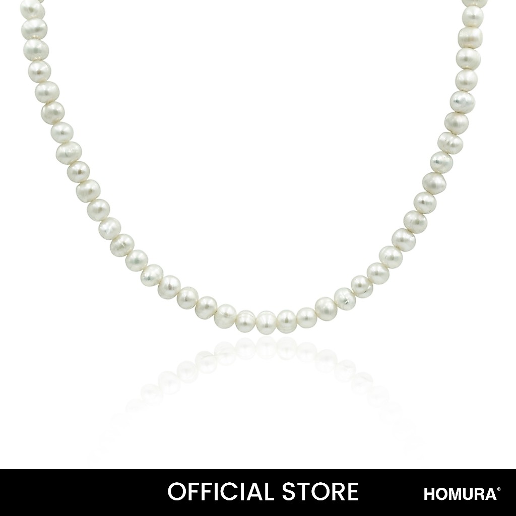 Homura Design - Naples® 4.0 mm Pearl Necklace | Shopee Philippines