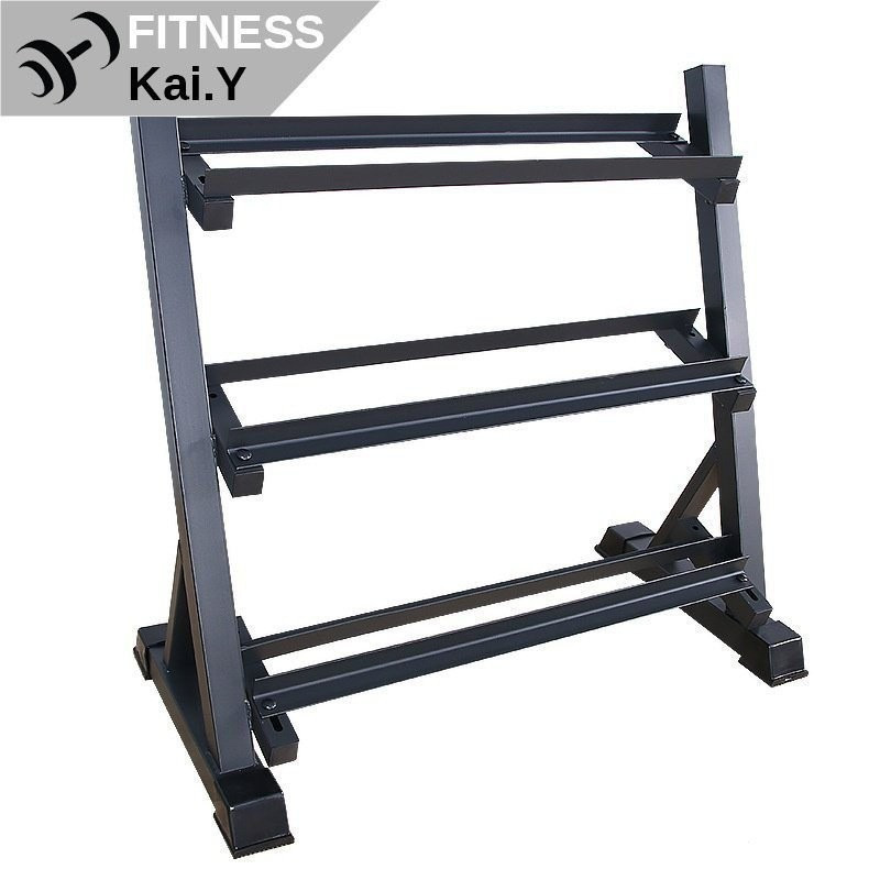 3layer Dumbbell Weight Lifting Rack Three-storage Rack Double-layer ...