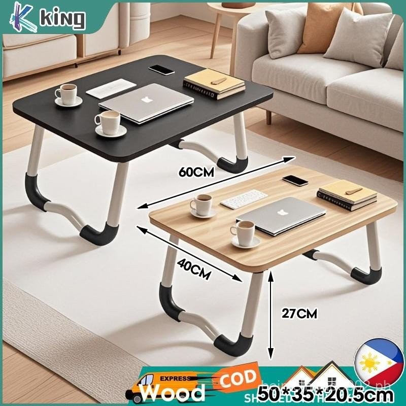 Home bed folding table Children's study table Laptop folding table ...
