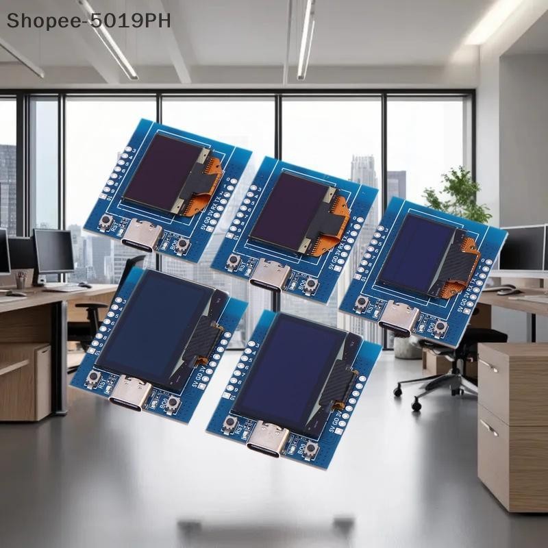 Shopee-5019PH ESP32-C3 Development Board 0.96/1.3 Inch OLED Display ...