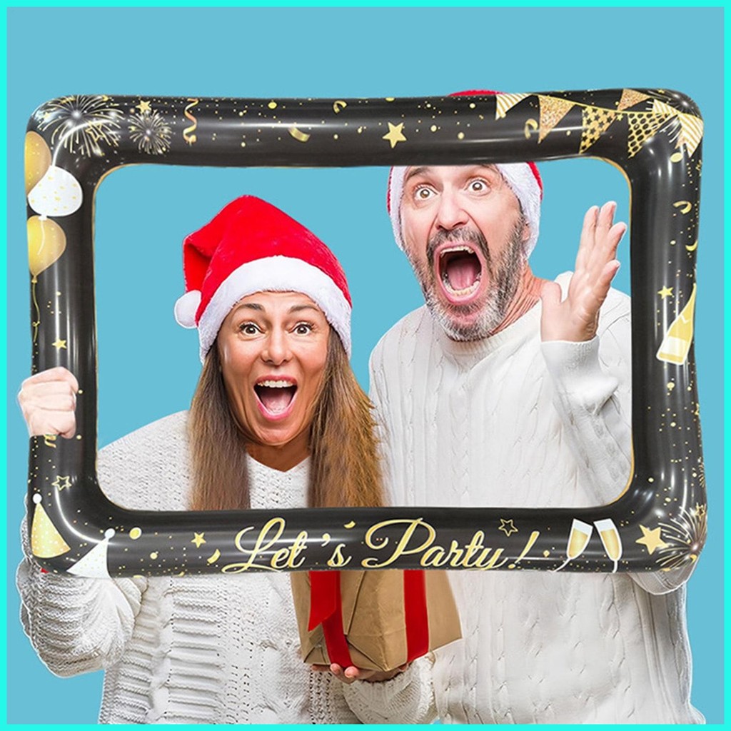 Photo Frame Prop Inflatable Party Supplies Handheld Photo Booth Frame ...