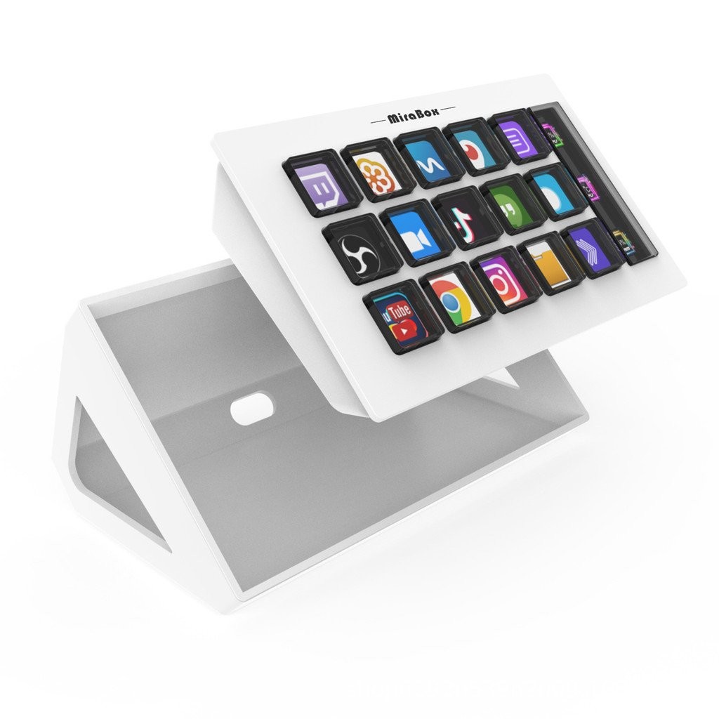Shortcut Key Keyboard Customizable Display Programmable Keyboard stream ...