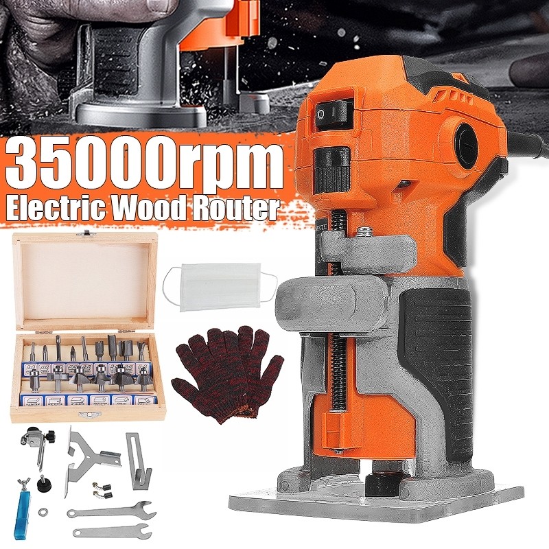 35000r/min MPT Wood Electric Trimmer Woodworking Milling Electric Hand ...