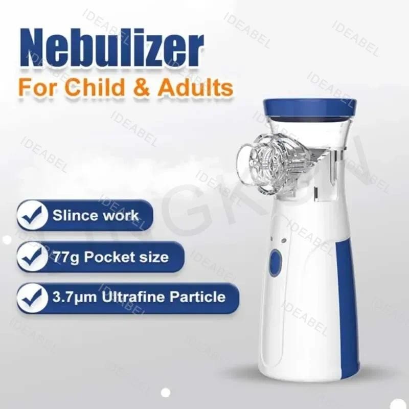 Inhale Nebulizer Mesh Atomizer for Adult Kids Nebulizador Oximeter Ear ...
