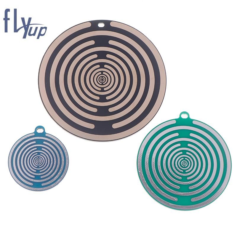 Lot De 5 Disques Polarisants Lakhovsky MWO EMFS 7,6 Cm