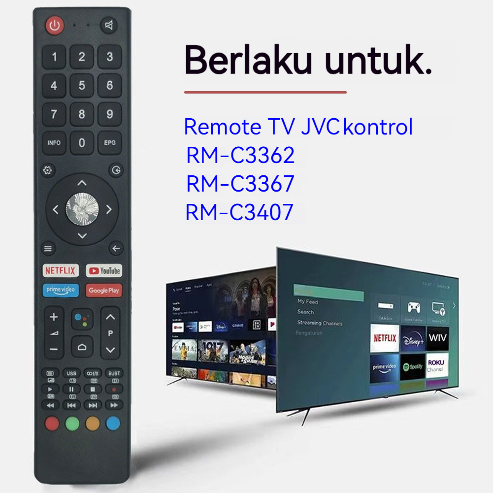 Universal Remote Control for Changhong CHiQ TV Durable ABS Compatible ...