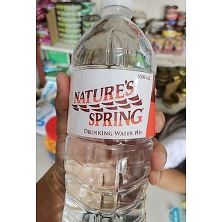 Nature's Spring Drinking Water PH9 1000ml and 500ml | Shopee Philippines