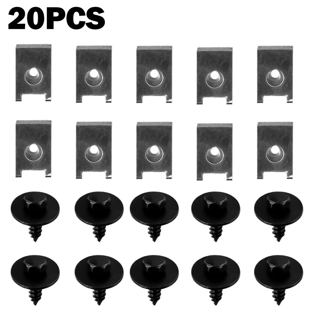 10set for BMW Hex Head Tapping Socket Bolt Screw Clips Undertray Splash ...