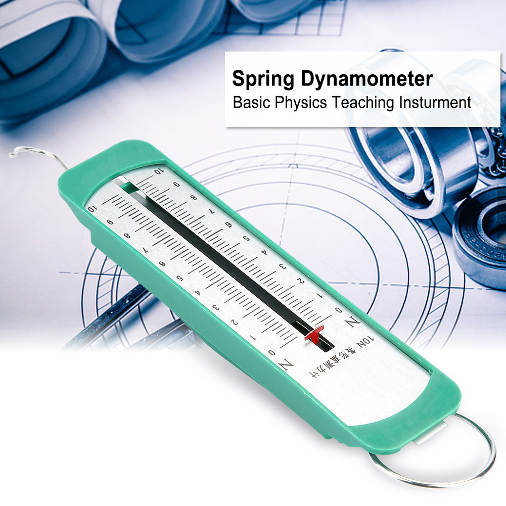ooidshop 10N Newton Force Meter Spring Scale Dynamometer for Physics ...