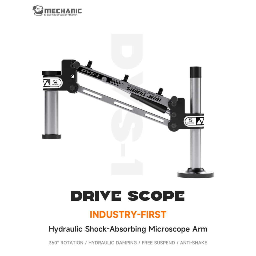 Shock-Absorbing Microscope Arm DVS-1 360° Rotation, Anti-Shake, Cable ...