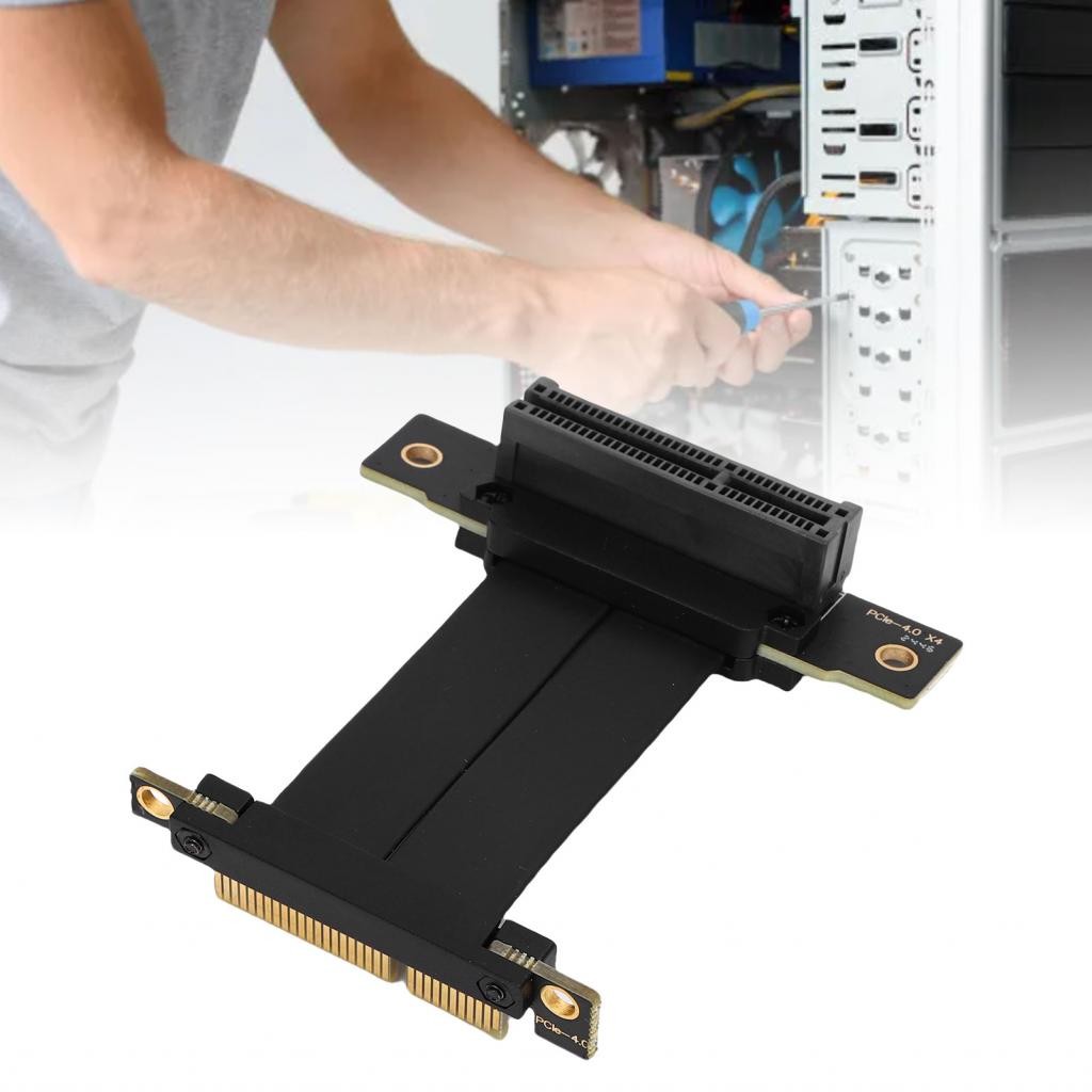 ccing-ph GPU Riser Cable Flat Foldable Design 90 Degree Connector ...
