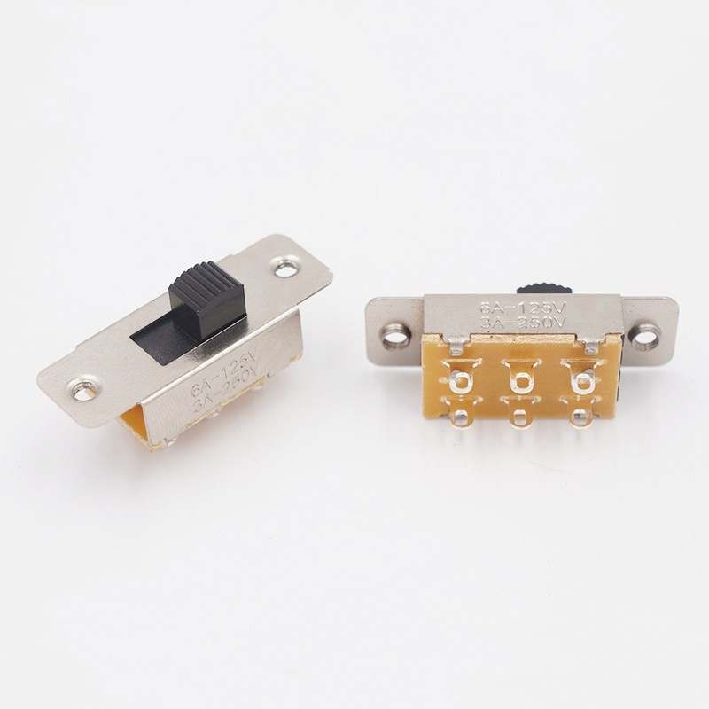 RND Components Miniatur-Schiebeschalter, 1 Wechsler, EIN-AUS-EIN