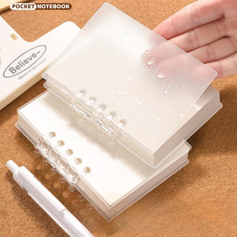 Mini Pocket Size A7 Ring Binder Notebook - 80 Sheets, Loose Leaf ...