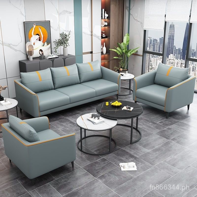 Business Reception Leisure Sofa Rest Simple Coffee Table Discussion ...