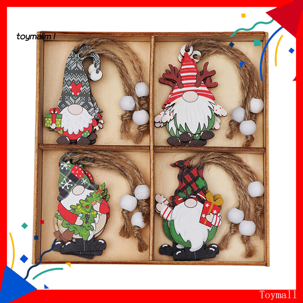 [TM] 12Pcs Couple Styles Christmas Tree Decoration Faceless Doll ...