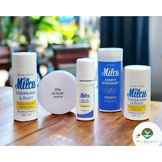 Milcu Underarm & Foot Deodorant powder 2in1 | Shopee Philippines