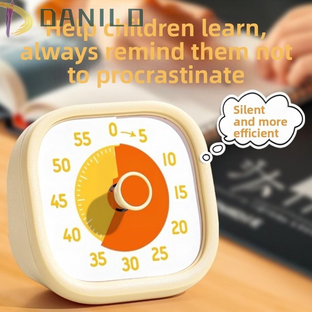 DANILO1 Visual Timer, 60-Minute Silent Countdown Timer, Multi ...